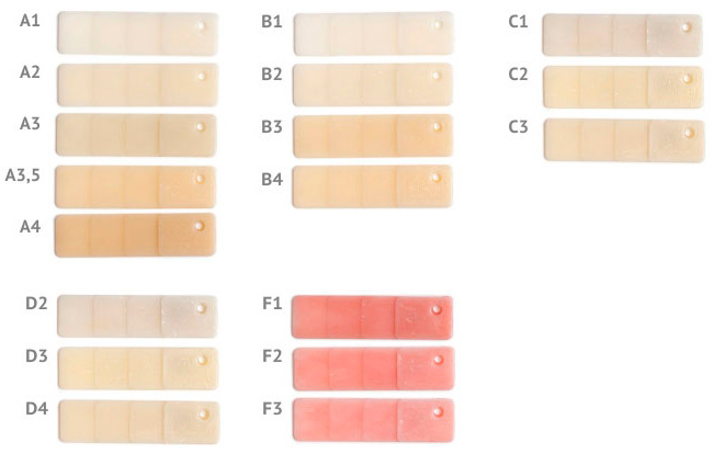 Evidsun Acetal Цвета