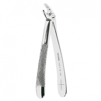 Asa Dental 0100-4 щипцы для удаления нижних резцов и клыков, с зубчиками, стандартная ручка