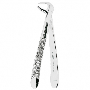 Asa Dental 0100-74 щипцы для удаления нижних корней, с зубчиками, стандартная ручка