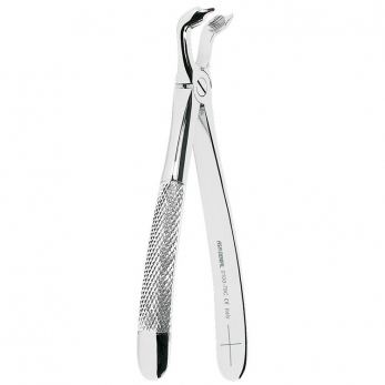Asa Dental 0100-79C щипцы для удаления нижних восьмерок, с зубчиками, стандартная ручка