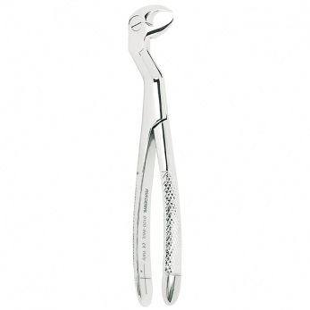 Asa Dental 0100-86/L щипцы для удаления нижних левых восьмерок, с зубчиками, стандартная ручка