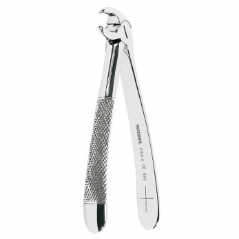 Asa Dental 0104-3 щипцы для удаления нижних резцов, премоляров и корней, с зазубренными кончиками, стандартная ручка