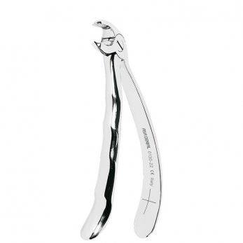 Asa Dental 0130-22 щипцы для удаления нижних левых моляров, с зубчиками, анатомическая ручка, анатомическая ручка