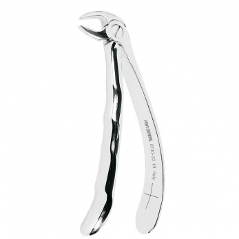 Asa Dental 0130-33 щипцы для удаления нижних корней, с зубчиками, анатомическая ручка