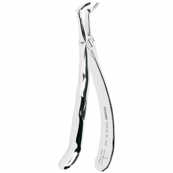 Asa Dental 0130-45 щипцы для удаления нижних корней, с зубчиками, анатомическая ручка, анатомическая ручка