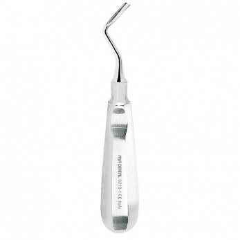 Asa Dental 0219-1 элеватор изогнутый от себя, со скошенным концом, 3,3 мм
