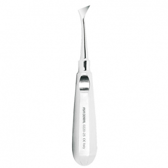 Asa Dental 0220-25 элеватор изогнутый от себя, флажок заостренный
