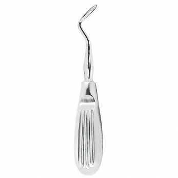Asa Dental 0234-3 элеватор изогнутый от себя, заостренный, 3,6 мм