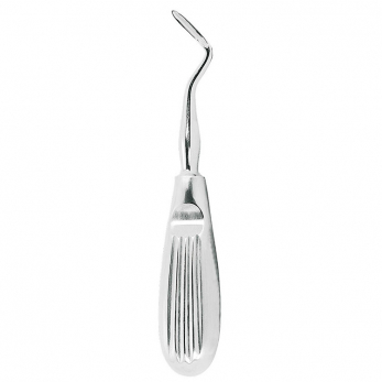 Asa Dental 0234-4 элеватор изогнутый к себе, заостренный, 3,6 мм