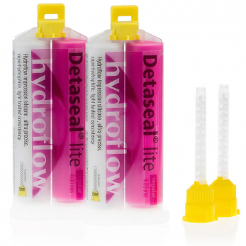 Detaseal hydroflow lite regular нормальное отверждение, стандартная упаковка, база + катализатор, 2x50 мл