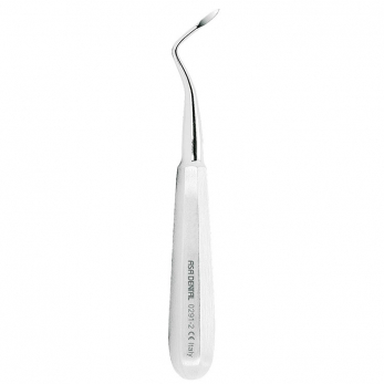 Asa Dental 0291-2 элеватор изогнутый от себя, заостренный