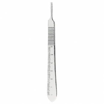 Asa Dental 0350-3G ручка для скальпеля, с линейкой, 13 см