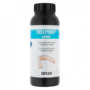 Freeprint splint UV фотополимер, цвет прозрачный, 1 кг