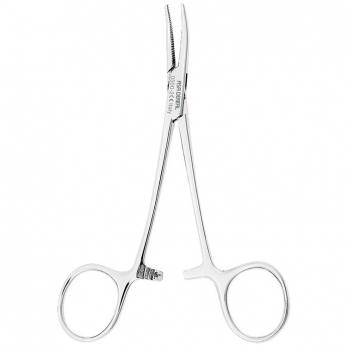 Asa Dental 0500-2 Halstead-Mosquito зажим гемостатический (щипцы), изогнутый, 12 см