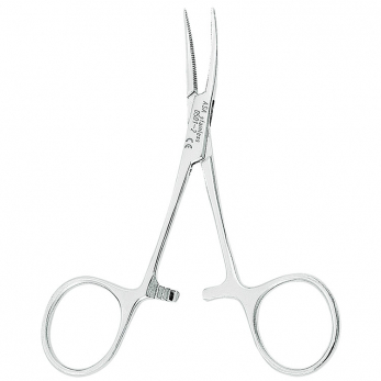 Asa Dental 0501-2 Micro-Mosquito зажим гемостатический (щипцы), изогнутый, 10 см
