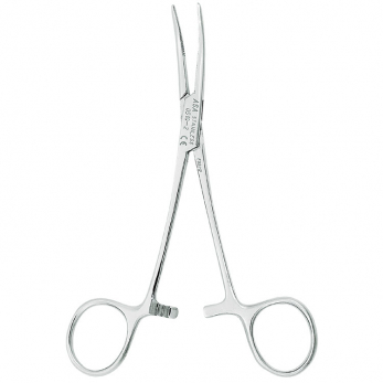 Asa Dental 0510-2 Kelly зажим гемостатический (щипцы), изогнутый, 14 см