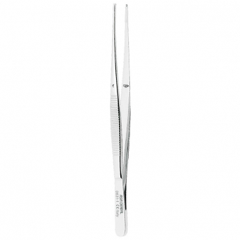 Asa Dental 0631-1 Semken-Taylor 1x2 пинцет хирургический прямой, для мягких тканей, 12,5 см