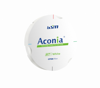 Aconia HT+ диск диоксида циркония, 95 x 22 мм, цвет белый
