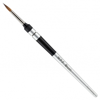 MPF Standard Spring Brush кисть с рукояткой цвета Silver (серебристый), натуральный ворс Kolinsky, размер 4, 1 шт.