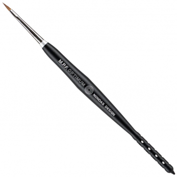 MPF Optimum Ceramic Brush Opaque кисть с рукояткой цвета Black (черный), натуральный ворс Kolinsky, для опаков, 1 шт.