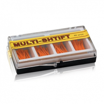Штифты беззольные Multi-Shtift оранжевые, диаметр 1,5 мм, 80 шт.