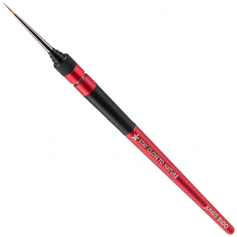MPF Jungo Endo кисть с рукояткой цвета Red (красный), натуральный ворс Kolinsky, 1 шт.