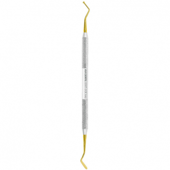Asa Dental 1208T-2 штопфер-гладилка двусторонняя, шарик - гладилка, с нитрит-титановым покрытием