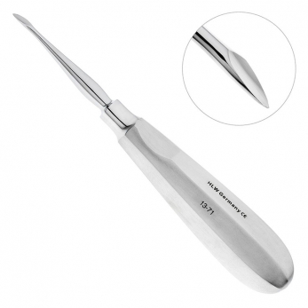 HLW элеватор изогнутый, штыковидный, 3 мм