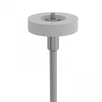 MPF White Pearl Small Disc полир для керамики и диоксида циркония, форма диск, рабочая часть 15 x 3,5 мм, 1 шт.