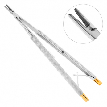 HLW Castroviejo-Gomel TC иглодержатель прямой, 16,0 см