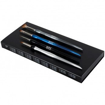 MPF Revolution Master Brush Kit набор из 4 кистей, кисть для красителей, глазури, контурирования и кисть для керамики Revolution Brush размер 4
