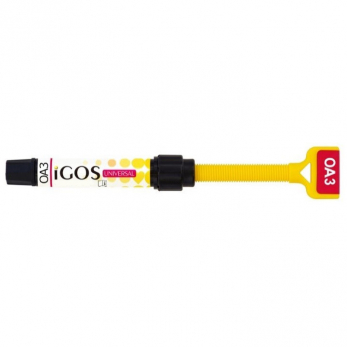 iGOS Universal светоотверждаемый композитный материал, цвет OA3, 4 г (2 мл)