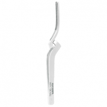 Asa Dental 671 зажим для артиакуляционной бумаги, изогнутый, 15 см