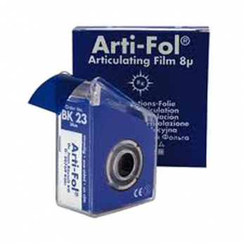Bausch BK 23 фольга артикуляционная синяя 8 мкм, 22 мм x 20 м