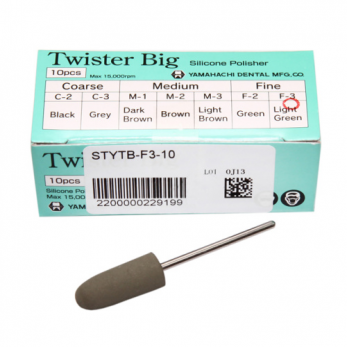 Полир силиконовый Twister Big F3 для финишной обработки акрила, 10 шт.