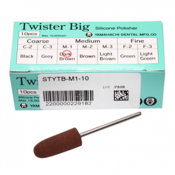 Полир силиконовый Twister Big M1 для обработки сплавов, 10 шт.