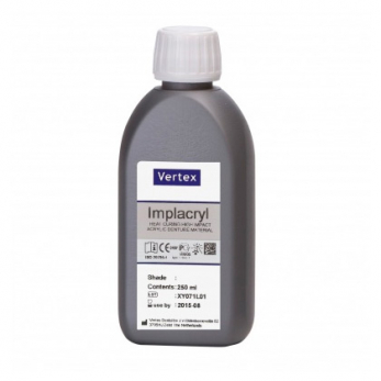 Vertex Implacryl Cold (Вертекс Имплакрил) пластмасса, жидкость, 75 мл