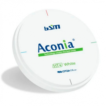 Aconia HT+ диск диоксида циркония, 98 x 16 мм, цвет белый