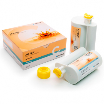Affinis Monobody System 360 A-силиконовая масса для снятия оттисков зубов, 2x380 мл