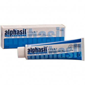 Alphasil light слепочная масса C-силиконовая, корригирующий слой высокой текучести, 150 мл