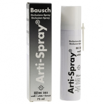 Bausch Arti-Spray BK 285 спрей для индикации окклюзионных контактов, белый, 75 мл