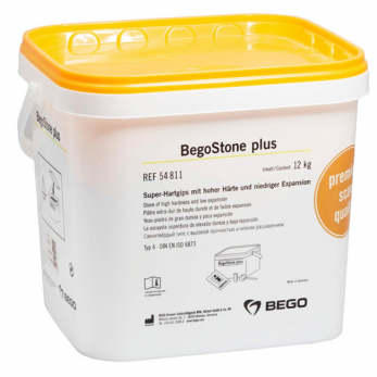 BegoStone plus cупергипс, 4 класс, цвет слоновая кость, 12 кг