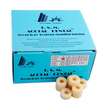 Acetal Dental TSM пластмасса безмономерная ацетатная, цвет A2, 100 г