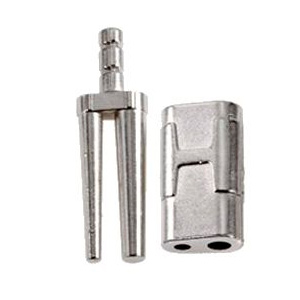 Bi-V-Pin HS би-пины никелированные с втулкой и резиновой подкладкой, 100 шт.