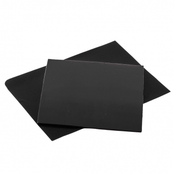 Bio-Art Soft Plate Black пластины для кап чёрные 3,0 мм, квадратные, мягкие, 5 шт.
