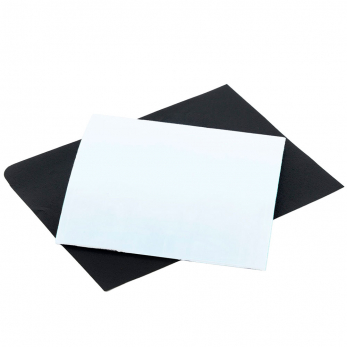 Bio-Art Soft Plate White пластины для кап белые 3,0 мм, квадратные, мягкие, 5 шт.