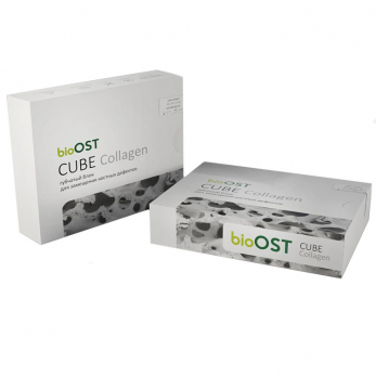 bioOST CUBE Collagen блок губчатый, 20х15х5 мм