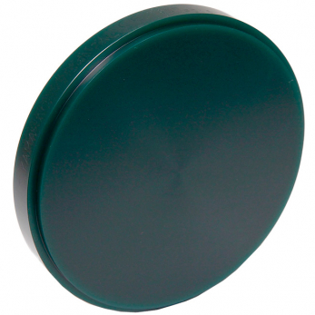 Carving Wax Green блок-заготовка, воск фрезеровочный, зелёный, 98 мм x 16 мм