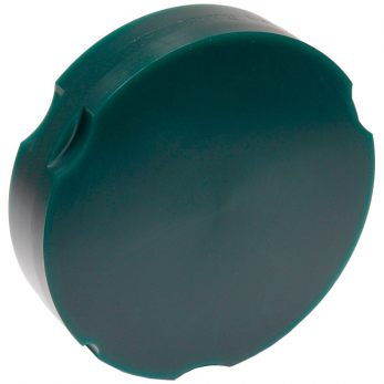 Carving Wax Green блок-заготовка для установки Zirkonzahn, воск фрезеровочный, зелёный, 95 мм x 22 мм
