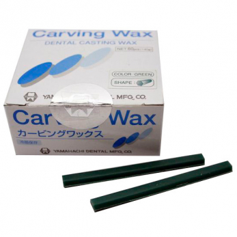 Carving Wax воск моделировочный в брусках, зеленый, 140 г